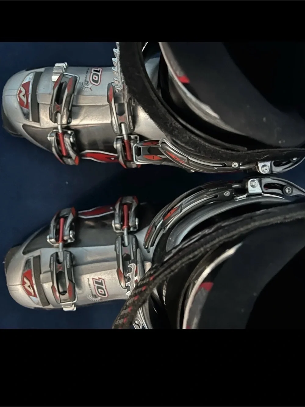 Nordica Gransport Ski Boots Gray Black 323 mm 280-285 Micro Comfort Fit